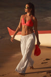 Breezy Wide Leg Pant (Long) — White