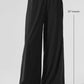 Breezy Wide Leg Pant (Long) — Black