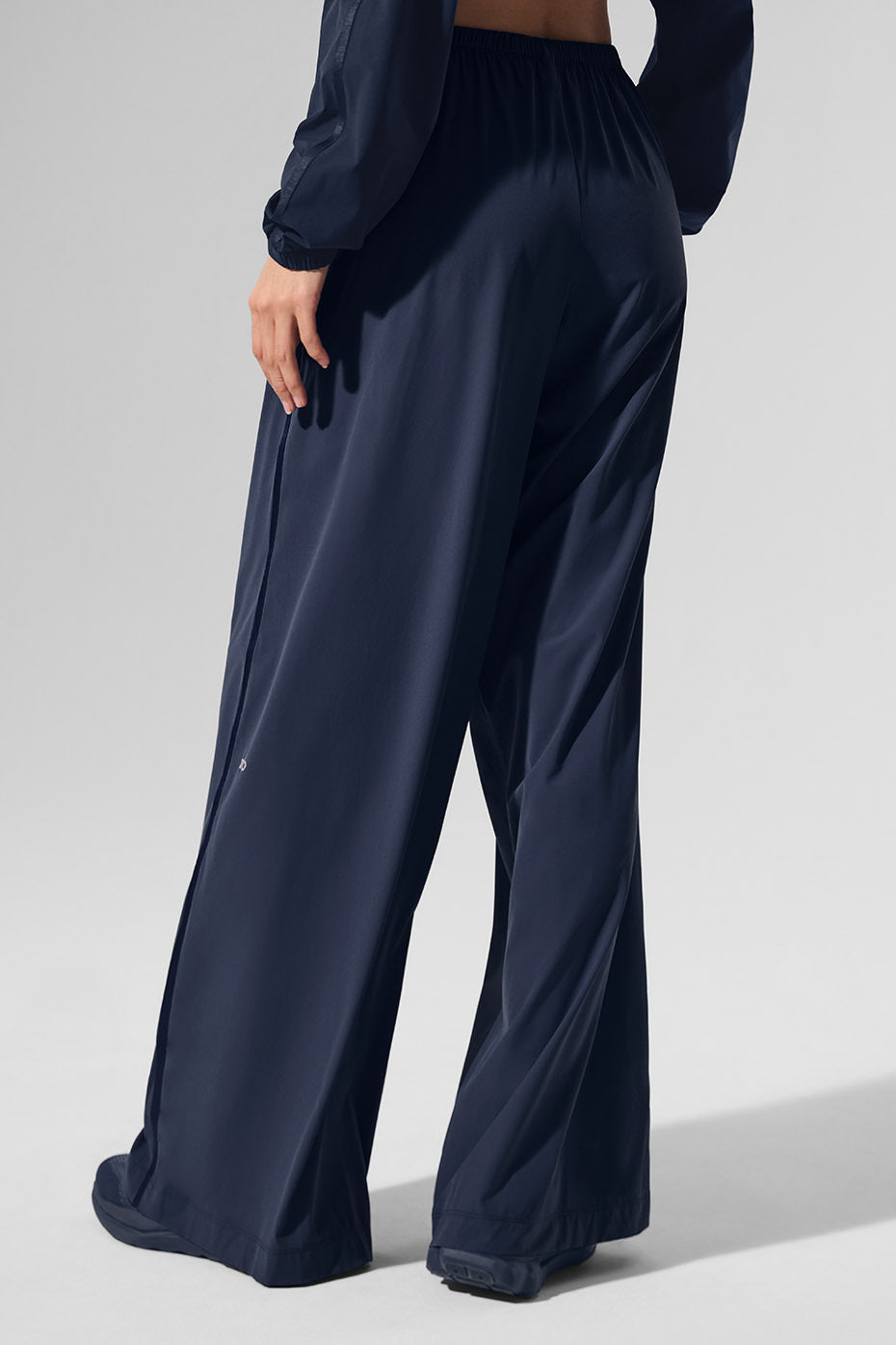Breezy Wide Leg Pant (Long) — Navy
