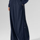Breezy Wide Leg Pant (Long) — Navy