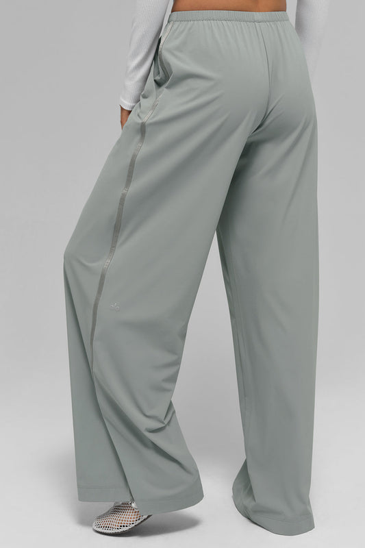 Breezy Wide Leg Pant (Long) — Lunar Grey