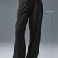 High Rise Dreamscape Trouser (Regular) — Black