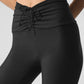 Airlift Mesh High Rise Divine Capri — Black