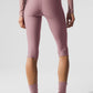 Airlift Mesh High Rise Divine Capri — Smoky Quartz