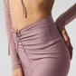 Airlift Mesh High Rise Divine Capri — Smoky Quartz