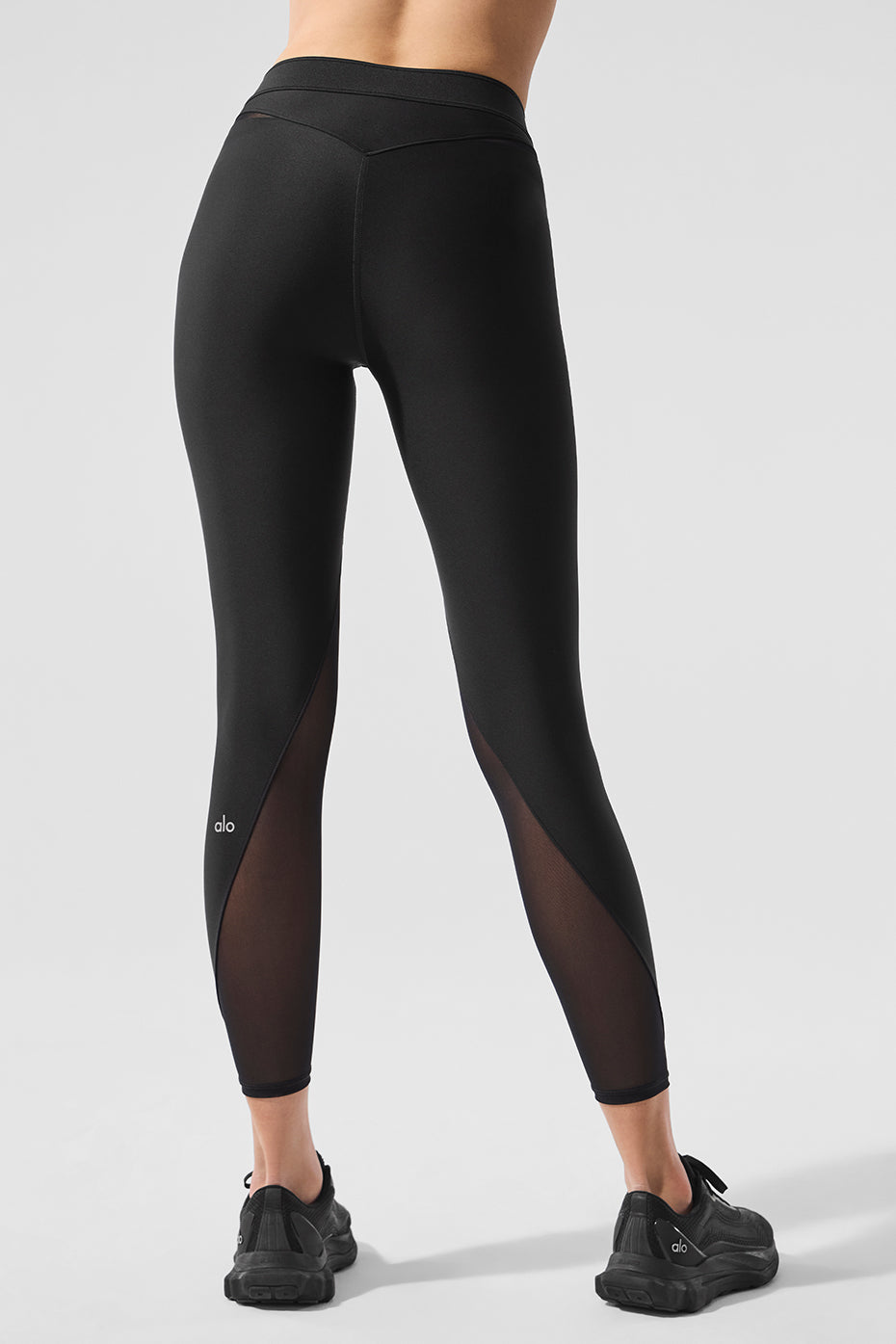 Airlift High Rise 7/8 Rebel Leggings — Black