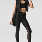 Airlift High Rise 7/8 Rebel Leggings — Black