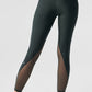 Airlift High Rise 7/8 Rebel Leggings — Charcoal Green