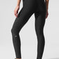 Airlift Mesh High Rise Divine Leggings — Black