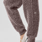 Marl Sweater Pant — Mushroom Marl