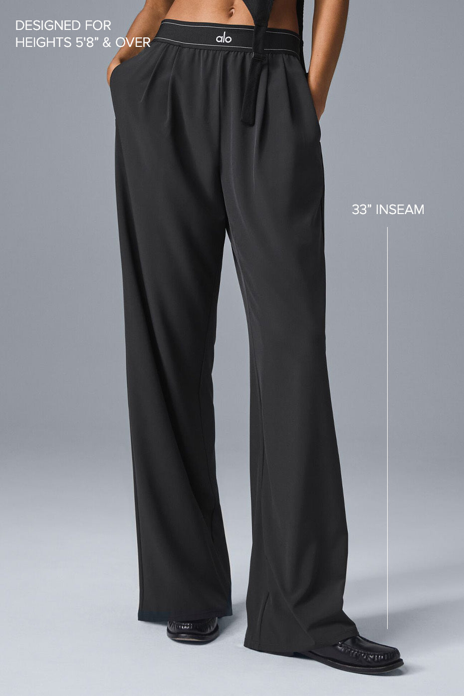 Suit Up Trouser (Long) — Black