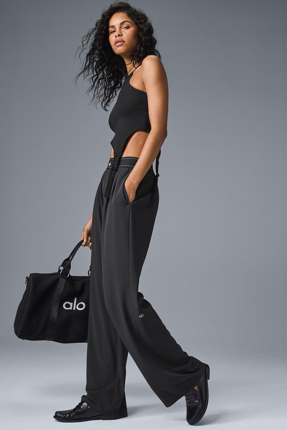 Suit Up Trouser (Long) — Black