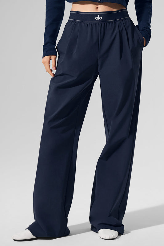 Suit Up Trouser (Long) — Navy