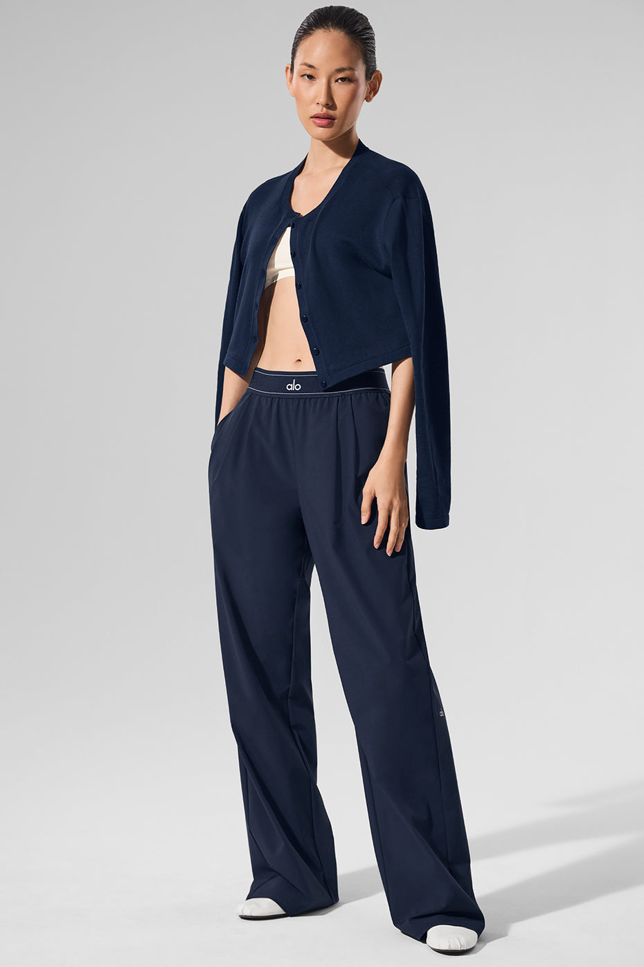 Suit Up Trouser (Long) — Navy