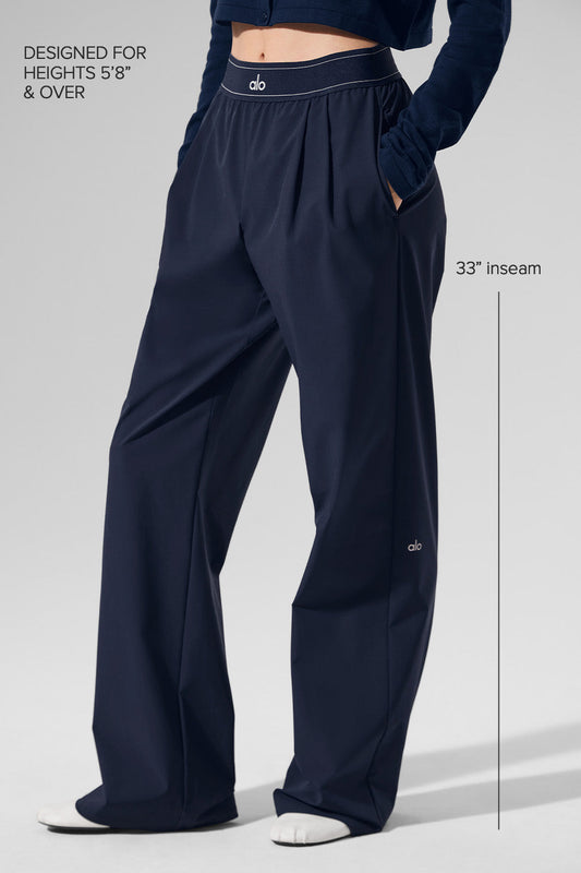 Suit Up Trouser (Long) — Navy