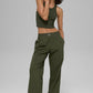Suit Up Trouser (Long) — Green Olive