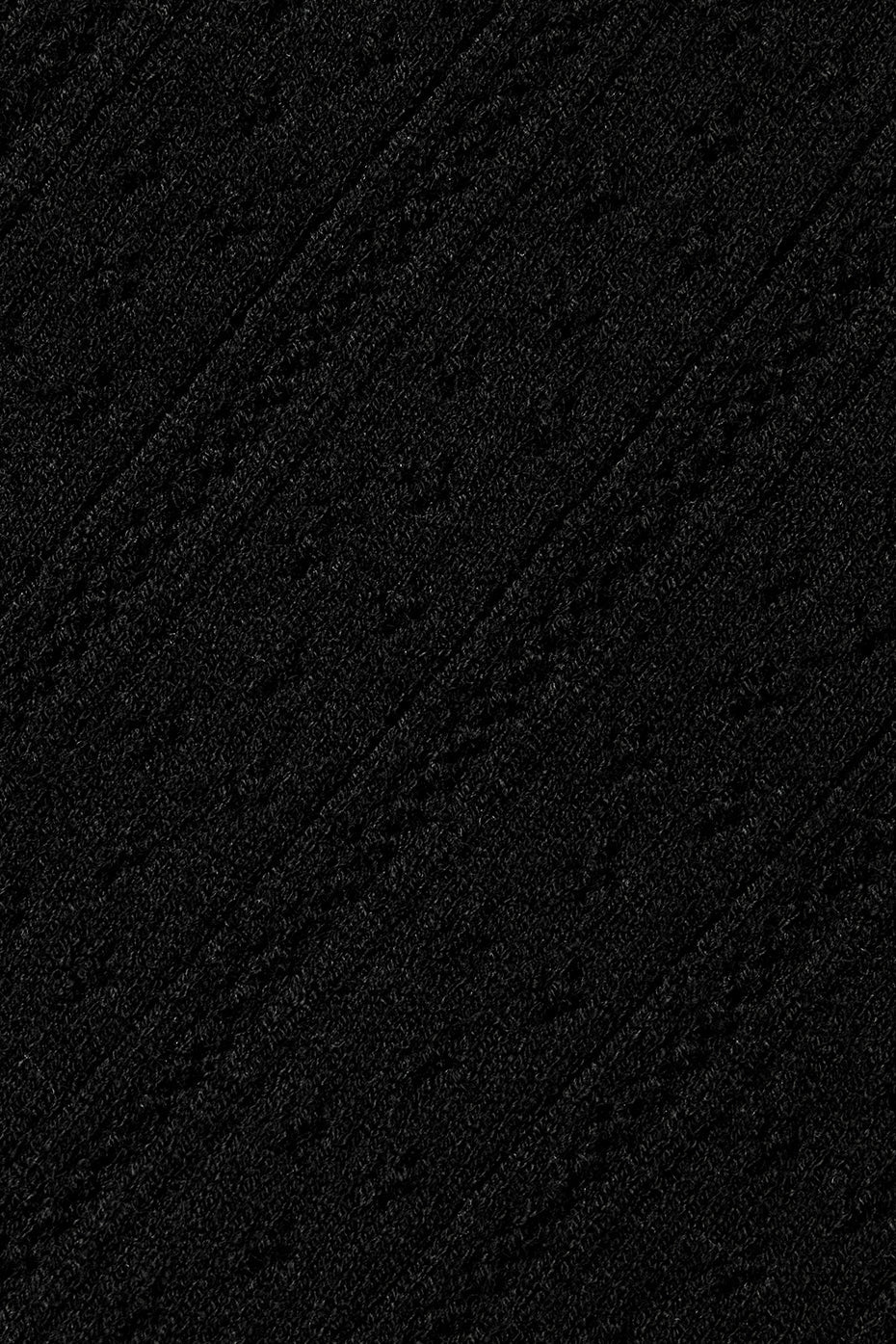 Pointelle Sweater High Rise Be Mine Leggings — Black