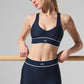 Airlift Mesh High Rise Darling Stirrup Leggings — Navy