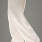 Winter Magic Cashmere Wide Leg Pant — Ivory