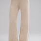 Winter Magic Cashmere Wide Leg Pant — Birch Heather