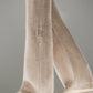 Winter Magic Cashmere Wide Leg Pant — Flax Heather