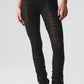 Airlift Mesh High Rise Cherish Leggings — Black
