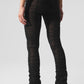 Airlift Mesh High Rise Cherish Leggings — Black