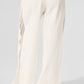 High Rise Origin Wide Leg Track Pant — Ivory