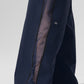 High Rise Origin Wide Leg Track Pant — Navy/Black