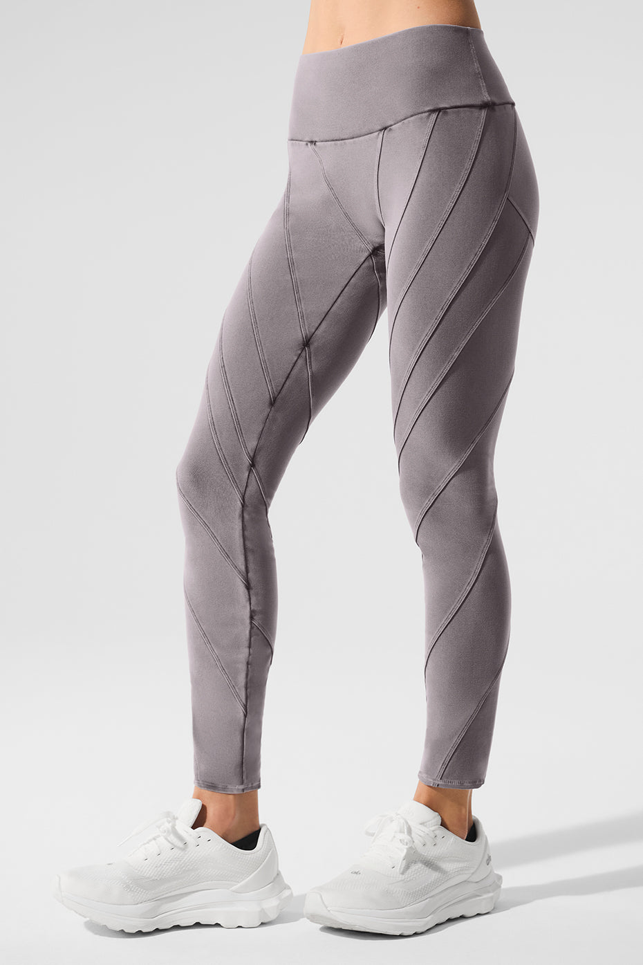Washed Alosoft High Rise Sunray Leggings — Cool Grey Wash