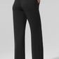 Semi — Sheer Delicate Lounge Flare Pant — Black