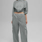 Sheer Game Time Wide Leg Jogger — Lunar Grey