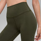 SculptSoft High Rise Leggings — Green Olive