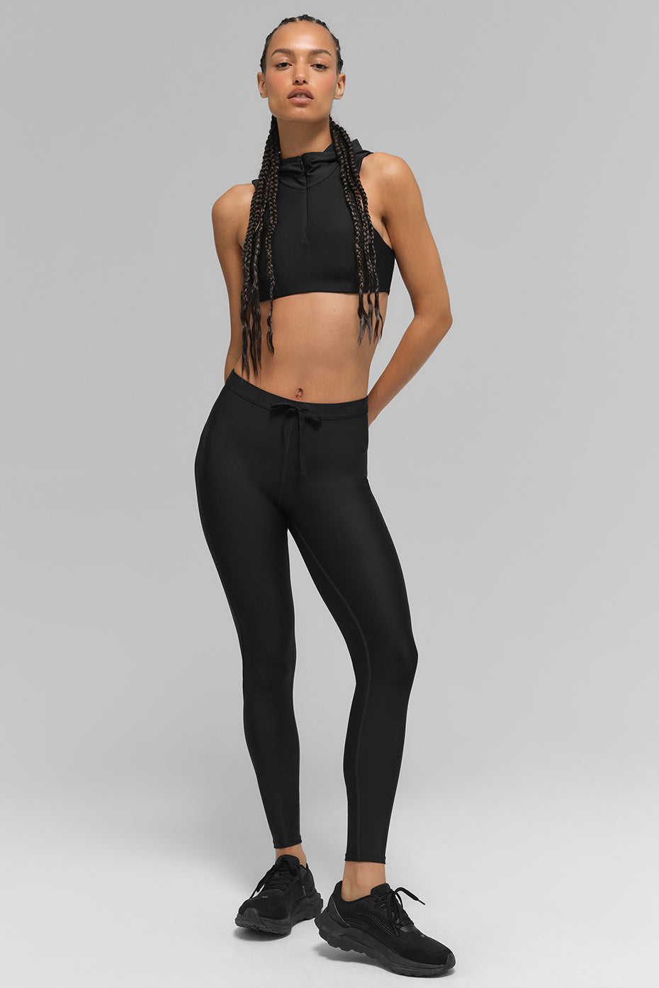 Airlift High Rise Light Speed Leggings — Black