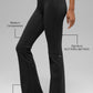 SculptSoft High Rise Bootcut Leggings — Black