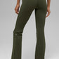 SculptSoft High Rise Bootcut Leggings — Green Olive
