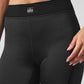 Airlift High Rise Line Up Capri — Black