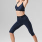 Airlift High Rise Line Up Capri — Navy