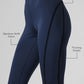 Airlift High Rise Line Up Capri — Navy