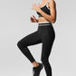 Airbrush High Rise 7/8 Better Together Leggings — Black/White
