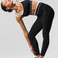 Airbrush High Rise 7/8 Better Together Leggings — Black/White