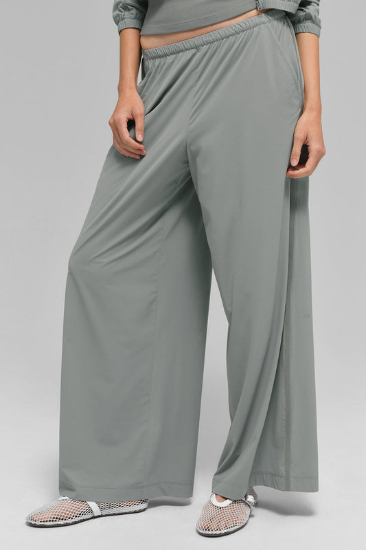 Breezy Wide Leg Pant (Regular) — Lunar Grey