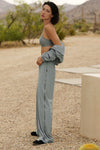 Breezy Wide Leg Pant (Regular) — Lunar Grey