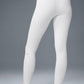 High Rise Airbrush Leggings — White