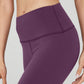 High Rise Airbrush Leggings — Dark Plum
