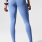 High Rise Airbrush Leggings — Crystal Clear Blue