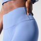 High Rise Airbrush Leggings — Crystal Clear Blue