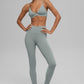 High Rise Airbrush Leggings — Lunar Grey