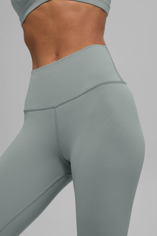 High Rise Airbrush Leggings — Lunar Grey