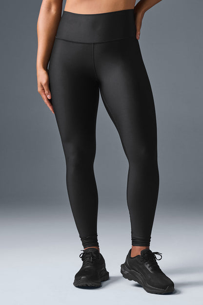 High Rise Airlift Leggings — Black